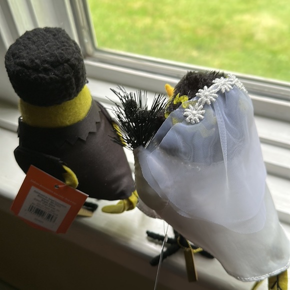 Target Halloween Bird Featherly Friends Hyde & Eek 2023 Frankenstein & Bride Set - Picture 8 of 10